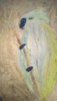 Kite - Oil Pastel Paintings - By Claudia Soeiro, Oil Pastels Painting Artist
