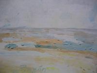 2007 - View From Royan From The Sketchbook Of France - Oil On Paper