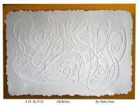 Alchemy - Cast Paper Sculptures - By Pam Foss, Abstract Sculpture Artist