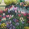 Greenhouse Flowers - Oil Paintings - By Richard Nowak, Impressionism Painting Artist