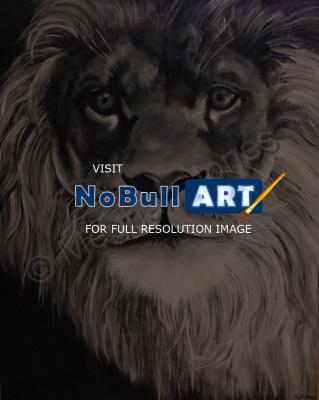 Animals - Lion - Acrylics