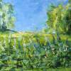 Meadow - Oil On Canvas Paintings - By Liudvikas Daugirdas, Impressionism Painting Artist