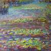 Pond - Oil  Cardboard Paintings - By Liudvikas Daugirdas, Impressionism Painting Artist