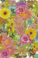 A Rainbow Of Flowers - Mixed Media Paintings - By Anna Helena Fisher, Composition Painting Artist
