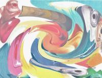 Symphony Of Colors - Curvas - Mixed Media