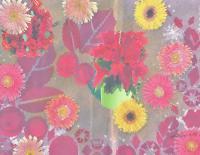 In Full Bloom - Mixed Media Paintings - By Anna Helena Fisher, Decorative Painting Artist