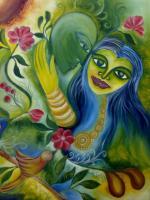 A Dream - Oil Painting Paintings - By Shaibya Rakesh, Contemporary Painting Artist