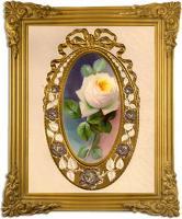White Rose - Acrylic Paintings - By Helen Villareal, Fine Painting Artist