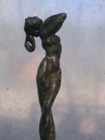 Voss Uno - Bronze Sculptures - By Lubin C, Abstract Representation Sculpture Artist
