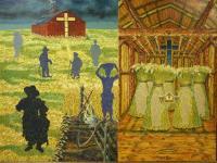 The Soul Harvest - Acrylics Paintings - By Stephen J Vattimo, Symbolism Painting Artist