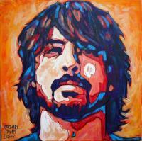 Portrait - Dave Grohl - Acrylic