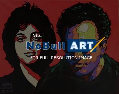 Portrait - Billy Joel - Acrylic