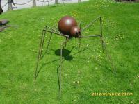 Spider - Steel Sculptures - By Orhan Rashtana, Animals Sculpture Artist