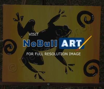 Acrylic Paintings - Frog - Acrylic