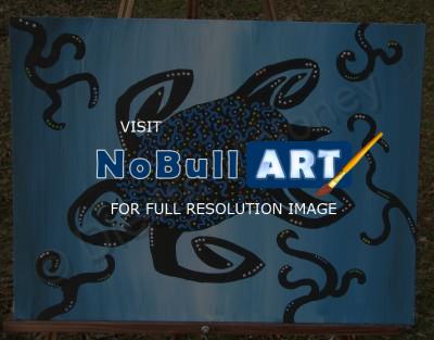 Acrylic Paintings - Sea Turtle - Acrylic