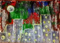 Painting - Pallet Knife - Painting On Paper