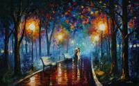 Cityscapes - Misty Mood - Oil