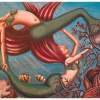 Sisters Of The Sea - Acrylic Paintings - By Carmelita Lake, Fantasy Painting Artist