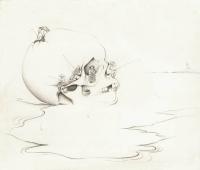 Fishers - Pencil Drawings - By Ekaterina Kuznetsova, Fantasy Drawing Artist