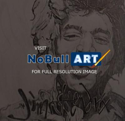 Portraits - Mr Hendrix - Pencil