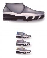 Casual Shoe Design - Cpu Digital - By Kev R, Simple Digital Artist
