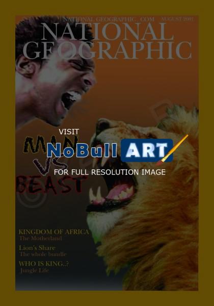 Magazine Cover - My National Geo - Photoshop