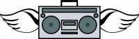 Radio Flyin Logo - Adobe Illustrator Digital - By Kev R, Simple Digital Artist