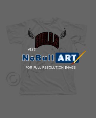 T-Shirt - Bulls - Adobe Illustrator