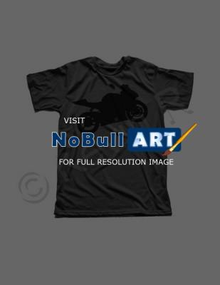 T-Shirt - Rocket Knight Wheelie T - Adobe Illustrator
