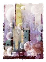 City Of Wonder - Artists Giclee Digital - By Brenda Leedy, Abstract Digital Artist