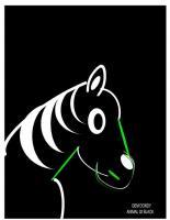 01 Black Horse - Computer Alphebetsnumbersfonts Digital - By Don Stockman, Gemdondy Computer Art Method Digital Artist