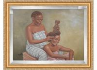 5 - Sisters - Acrylic On Canvas