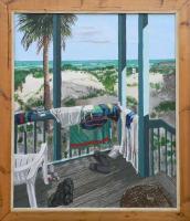 Beach Week - Acrylic Paintings - By Allan West, Realistic Painting Artist