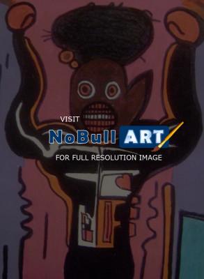 Basquiat Memorial - Creator Of Samo - Acrylic