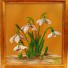Snowdrops - Soft Pastel Paintings - By Nina Mitkova, Realism Painting Artist