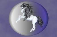 Mystical Horse - Digital Digital - By Nancy Northcutt, Nature Digital Artist