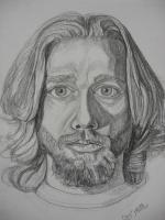 Self Portrait - Pencil Drawings - By Christopher R Jones, Observational Drawing Artist