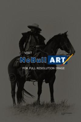 Cowboys And Horses - Old West Cowboy - Digital