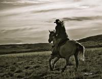 Headed For The Hills - Digital Photography - By Barry Hart, Western Photography Artist