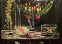 Sold - Oil  Acrylics On Canvas  Varni Paintings - By Ka Kapelas, Stealife Painting Artist