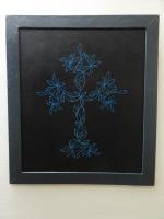 Cross - Leather Other - By Jeler Anita, Decorative Other Artist