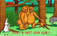 That Is Not Our Cub - Sharpiebic Markers Drawings - By Mk Flood, Sharpiebic Art Drawing Artist