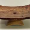 Chechen Bowl With Pedestal - Wood Woodwork - By Ken Exline, Lathe Turned Woodwork Artist
