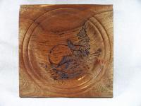 Howling Wolf - Wood Woodwork - By Ken Exline, Lathe Turned Woodwork Artist