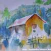 Rural Bengal - Watercolour Paintings - By Shubhankar Adhikari, Landscape Painting Artist