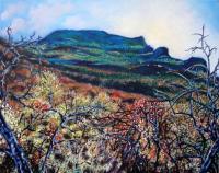 Grandfather Mountain - Acrylic Paintings - By Lightmare Studios, Expressionism Painting Artist