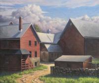 Around Back - Oil On Linen Paintings - By Will Kefauver, Representational Painting Artist