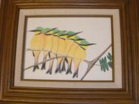Little Bee Eaters - Colored Pencil Drawings - By Andrea Terranova, Drawing Drawing Artist