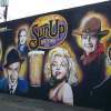 Sun Up Brewery Mural - Acrylic Other - By Greg Bucher, Portraitsrealistic Other Artist