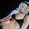 Gwen - Acrylic Paintings - By Greg Bucher, Portraitsrealistic Painting Artist